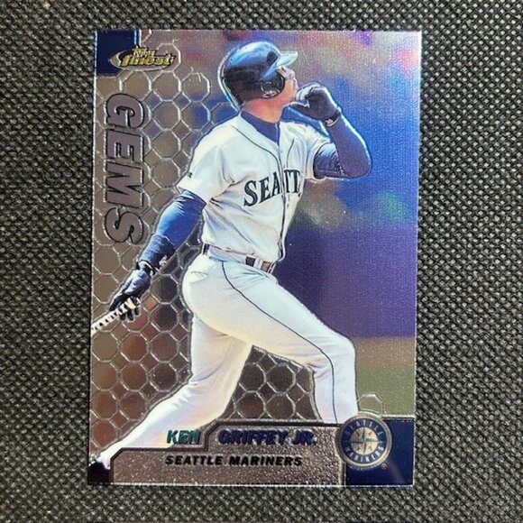 1999 TOPPS FINEST BASEBALL KEN GRIFFEY JR #101 SEATTLE MARINERS HOF - Picture 1 of 2
